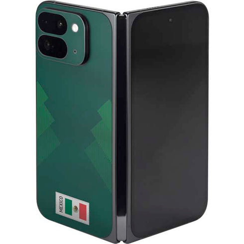 Mexico Soccer Flag Google Pixel 9 Pro Fold Skin